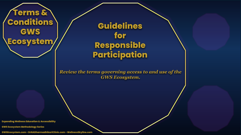 Terms and Conditions hero banner outlining responsible participation and platform guidelines.